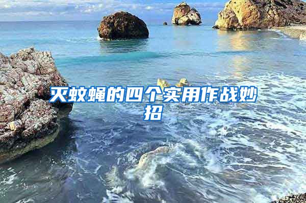 滅蚊蠅的四個實用作戰(zhàn)妙招