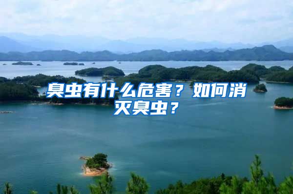 臭蟲有什么危害？如何消滅臭蟲？